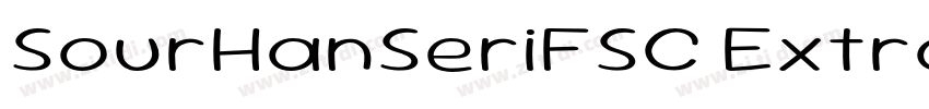 SourHanSeriFSC Extra字体转换 SourHanSeriFSC Extra字体转换